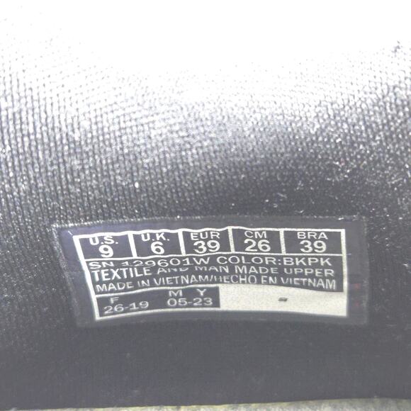 Skechers Go Run Athletic Running Lace Up Shoe Womens Size 9 129601W Black - Picture 7 of 9